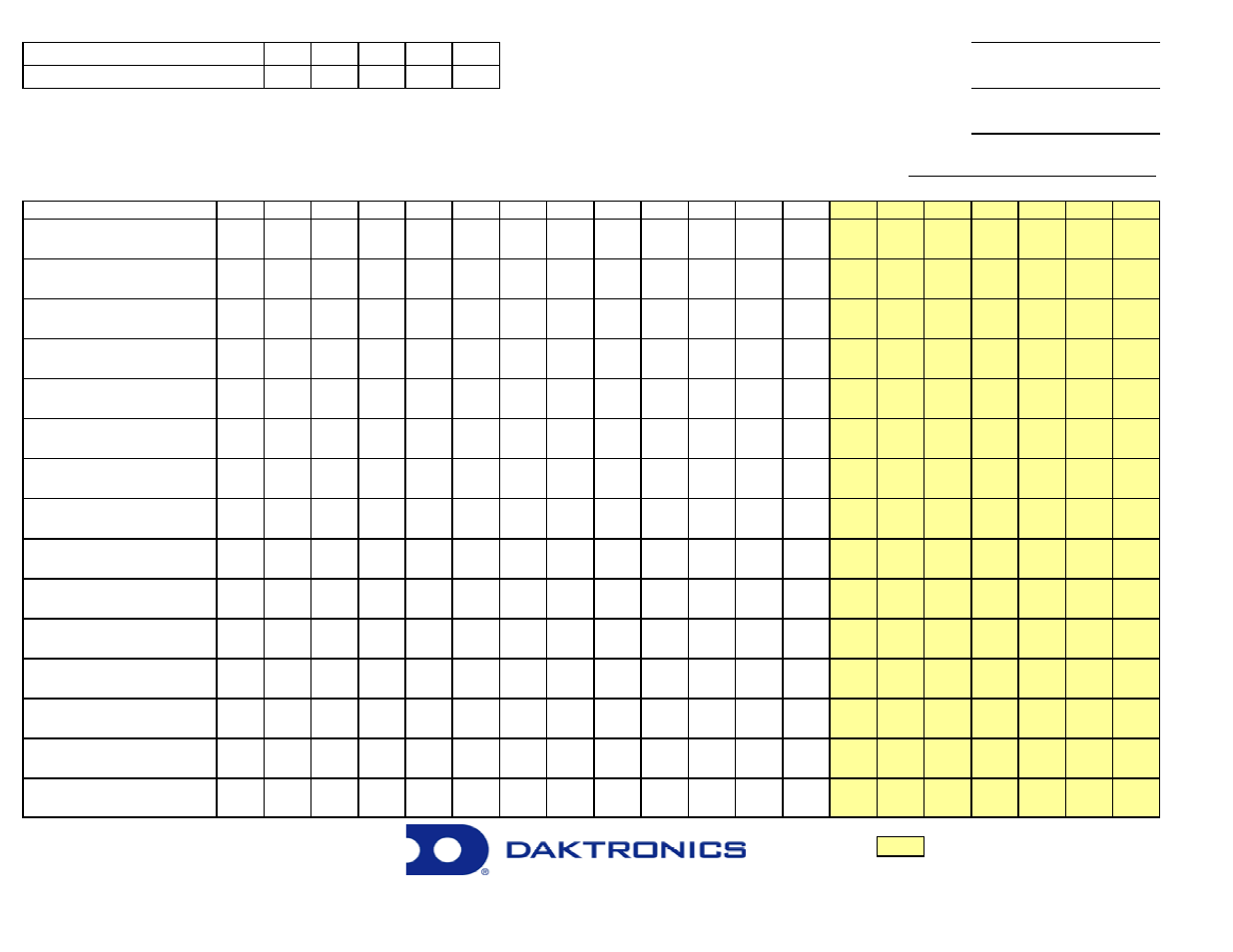 Volleyball | Daktronics DakStats Volleyball User Manual | Page 59 / 67