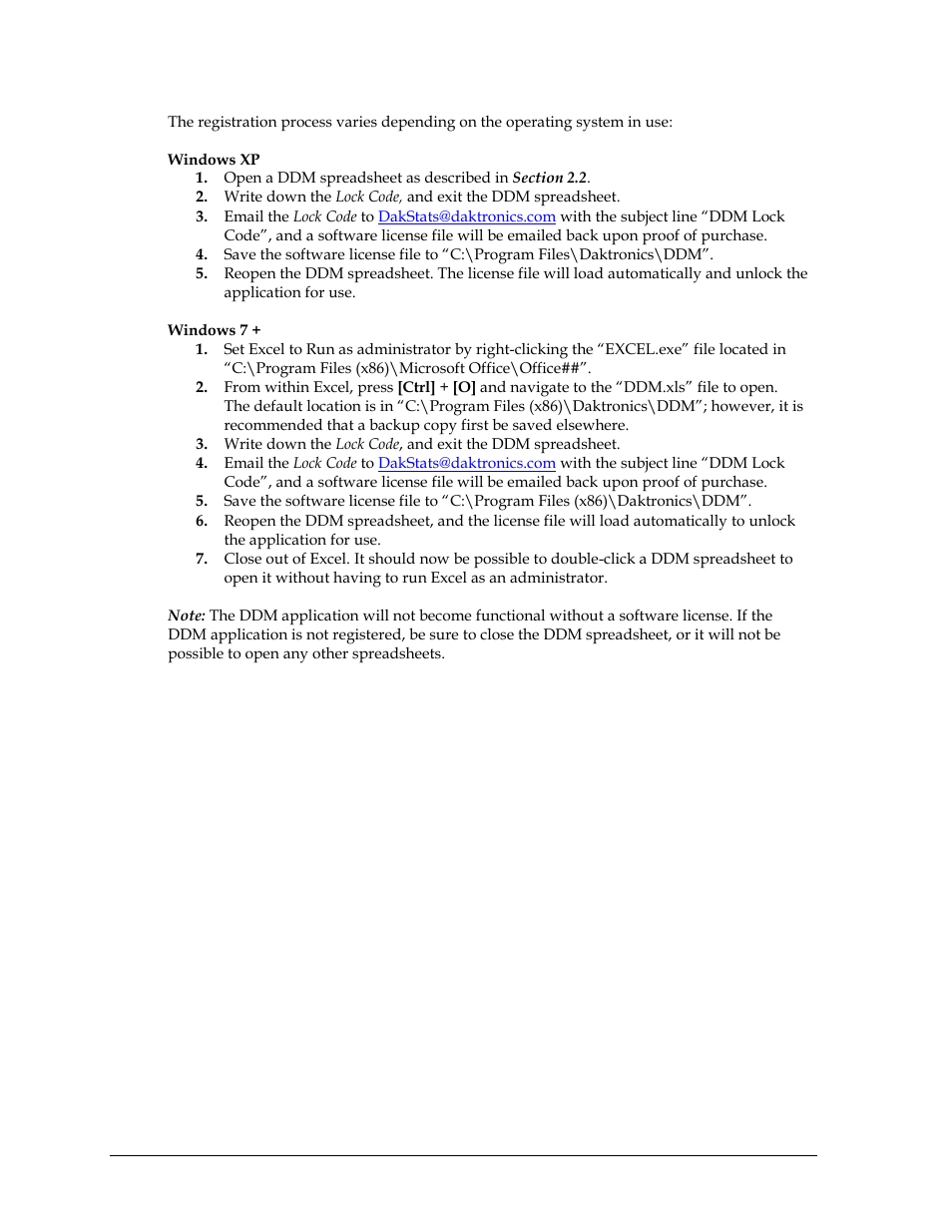 Daktronics Data Manager (DDM) User Manual | Page 10 / 34