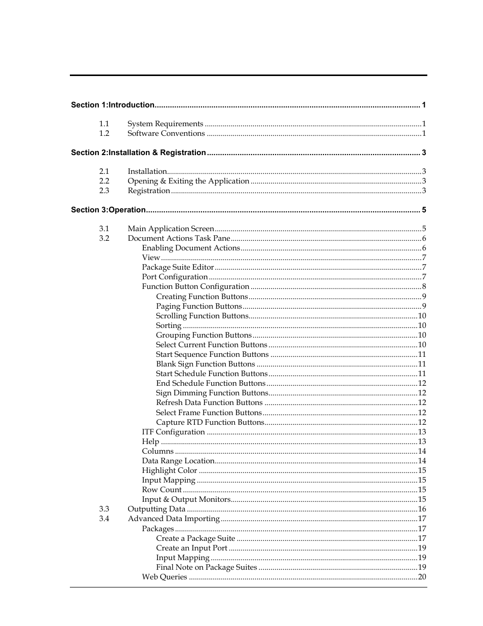 Daktronics Data Manager (DDM) User Manual | Page 5 / 34