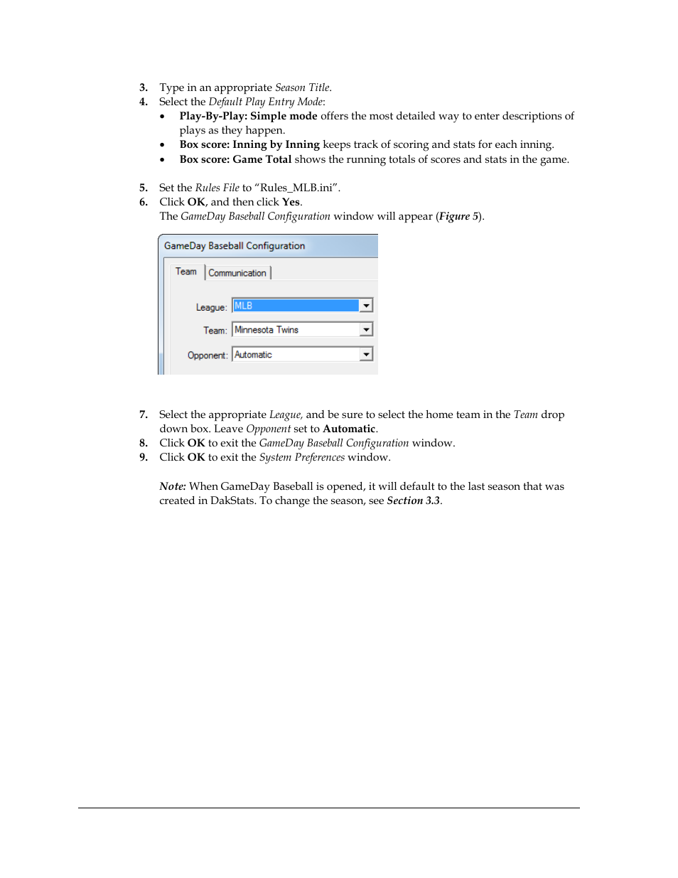 Daktronics GameDay Baseball User Manual | Page 12 / 34