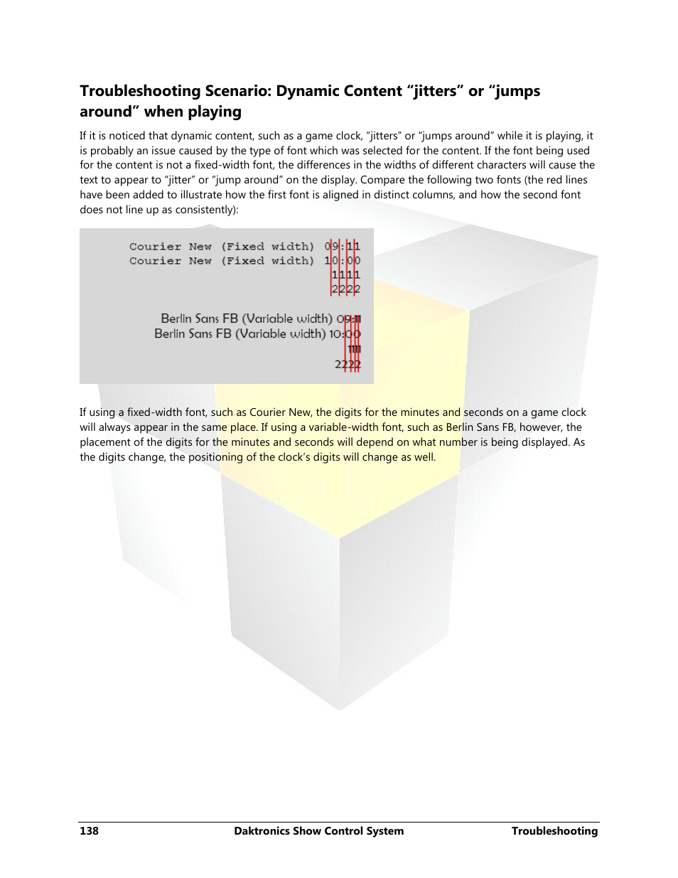 Daktronics Show Control System User Manual | Page 145 / 146
