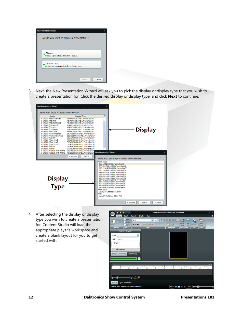 Adding and deleting layouts | Daktronics Show Control System User Manual | Page 19 / 146