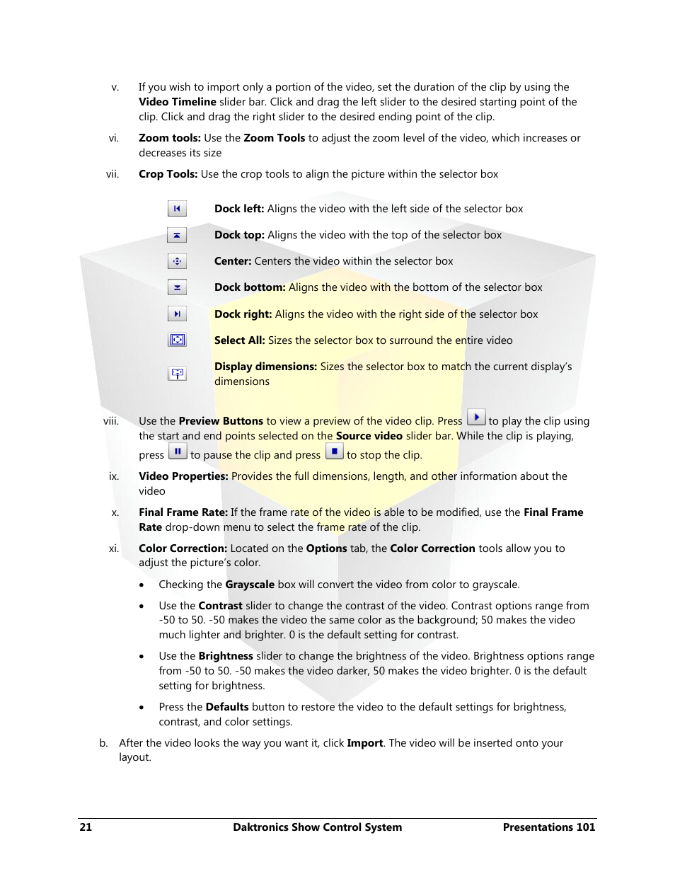 Daktronics Show Control System User Manual | Page 28 / 146