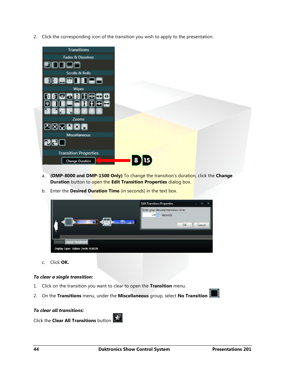 Daktronics Show Control System User Manual | Page 51 / 146