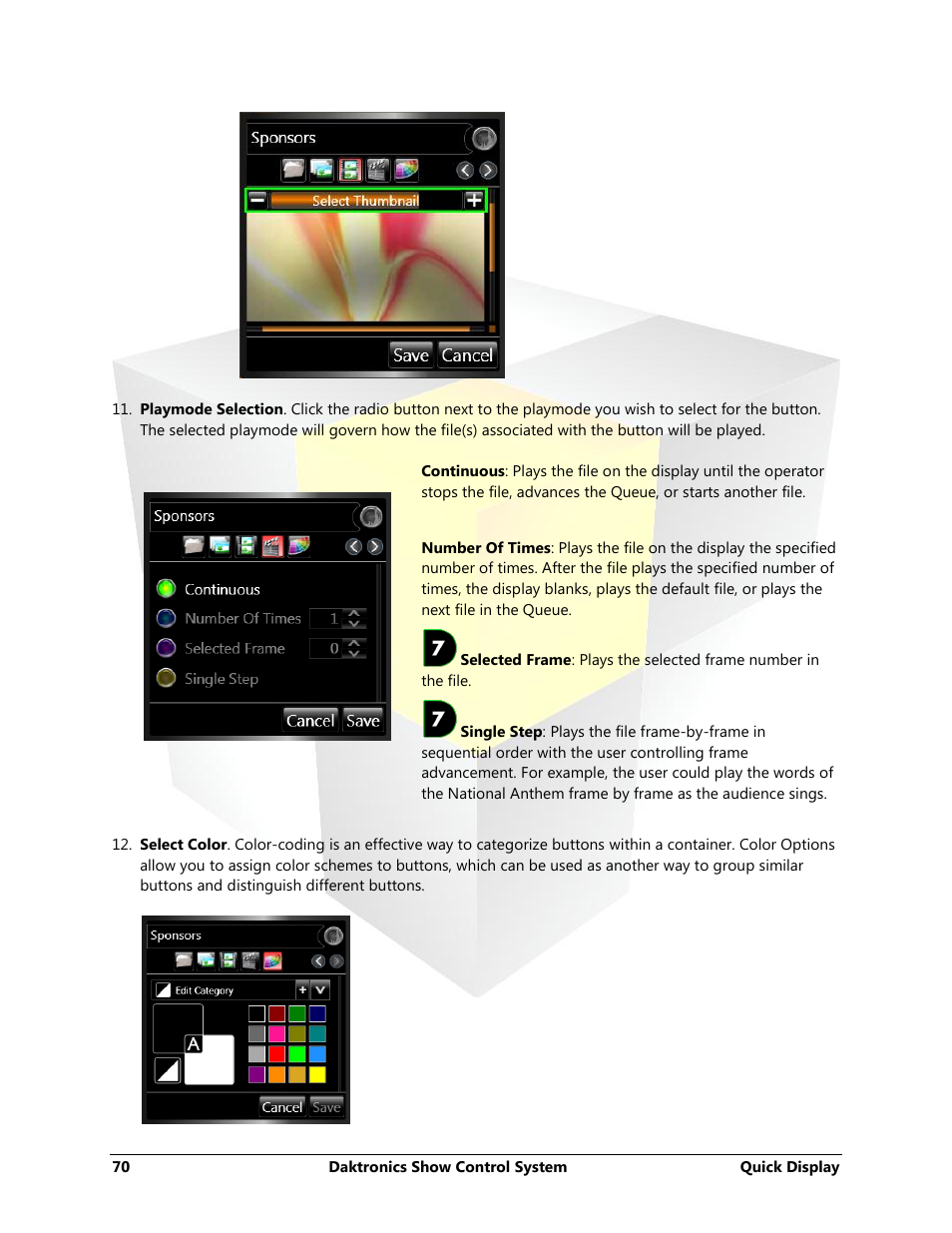 Daktronics Show Control System User Manual | Page 77 / 146