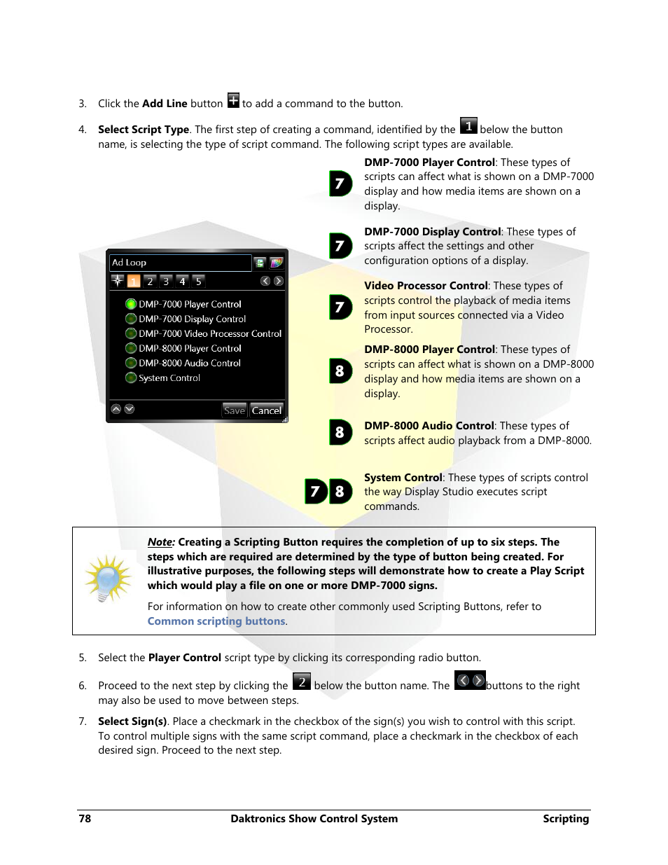 Daktronics Show Control System User Manual | Page 85 / 146