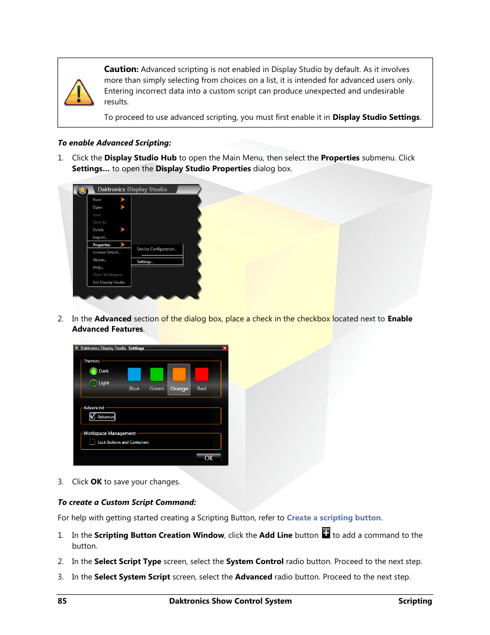 Daktronics Show Control System User Manual | Page 92 / 146