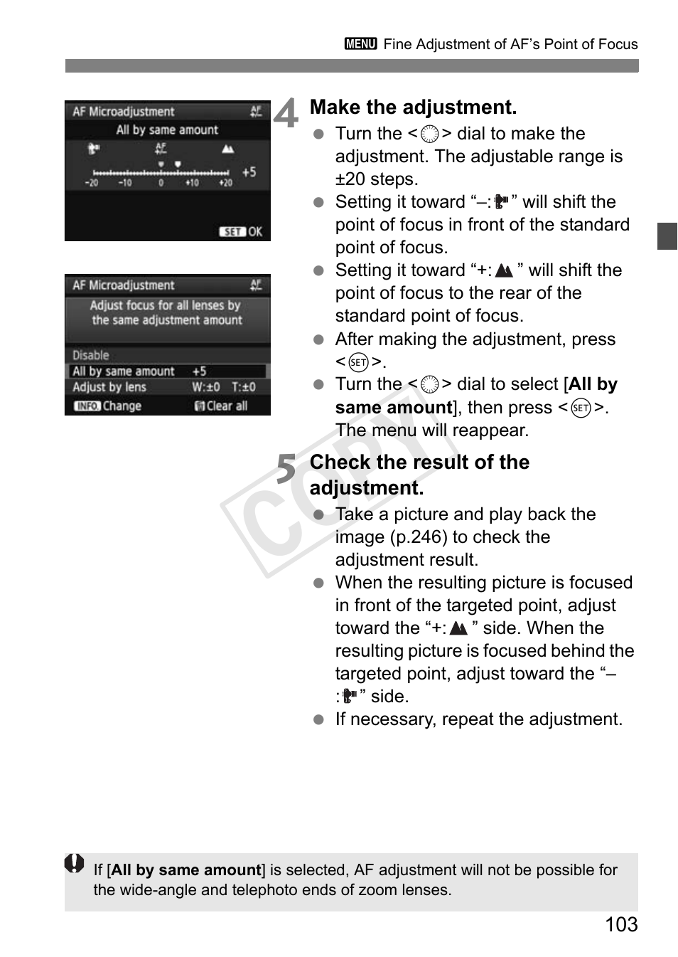 Cop y | Canon 1D X User Manual | Page 103 / 420