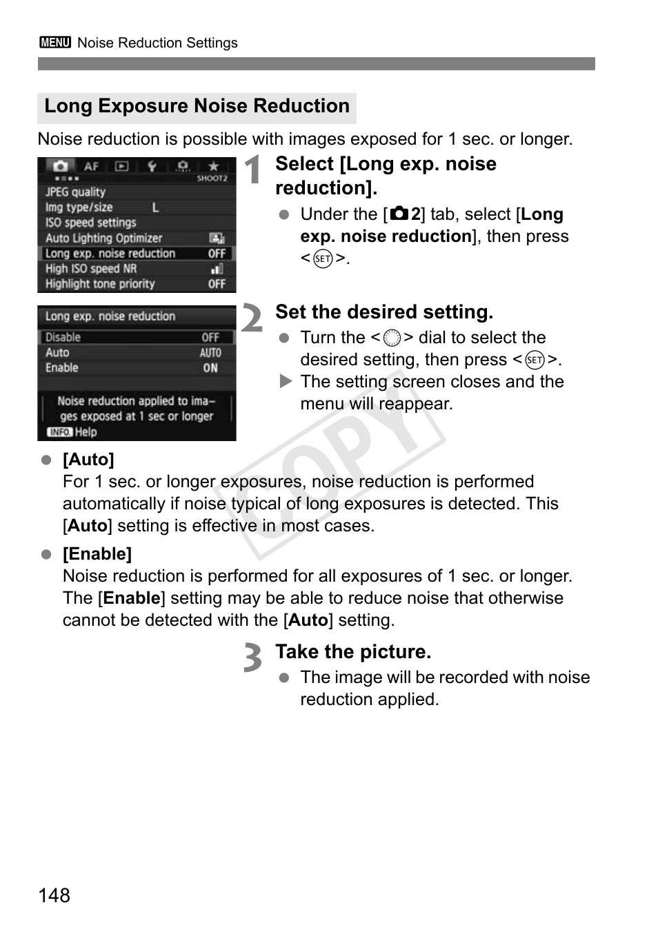 P.148, Cop y | Canon 1D X User Manual | Page 148 / 420