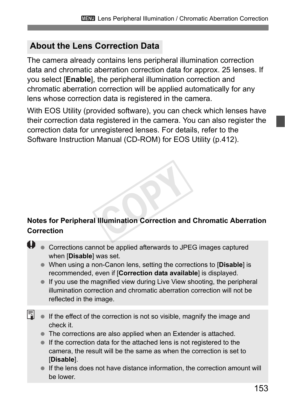 Cop y | Canon 1D X User Manual | Page 153 / 420