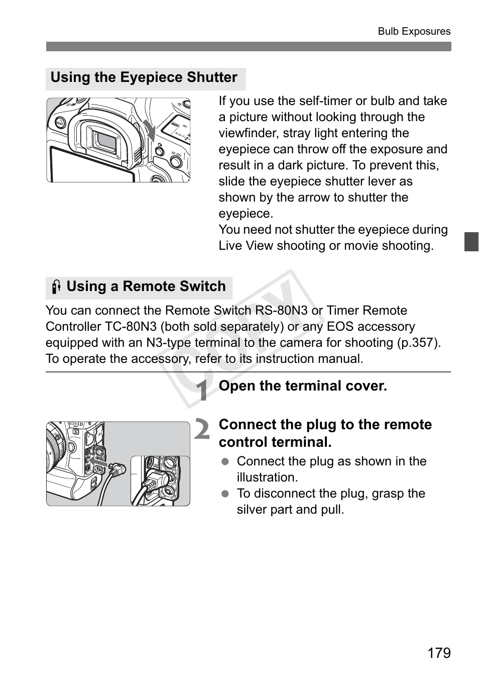 P.179, Cop y | Canon 1D X User Manual | Page 179 / 420
