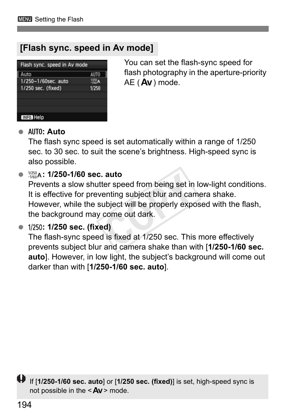 Cop y | Canon 1D X User Manual | Page 194 / 420