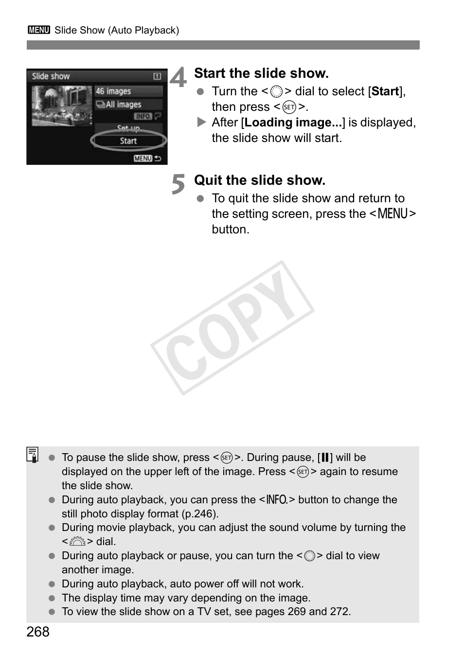 Cop y | Canon 1D X User Manual | Page 268 / 420