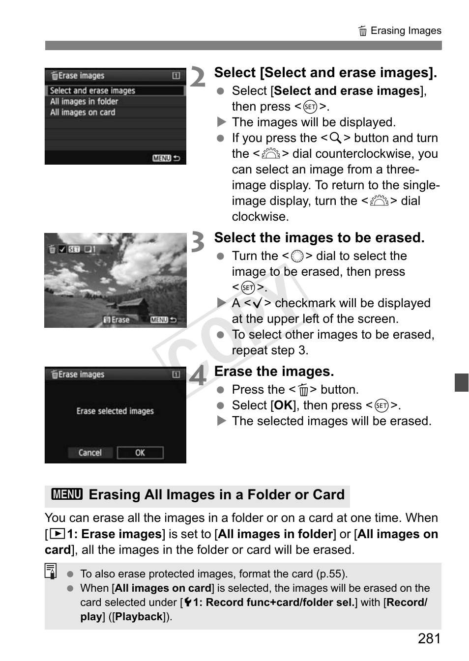 Cop y | Canon 1D X User Manual | Page 281 / 420