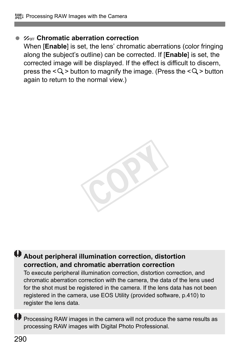 Cop y | Canon 1D X User Manual | Page 290 / 420