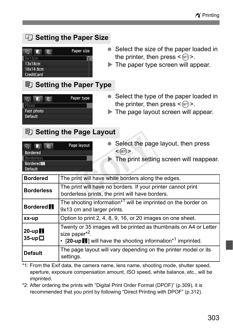 Cop y | Canon 1D X User Manual | Page 303 / 420