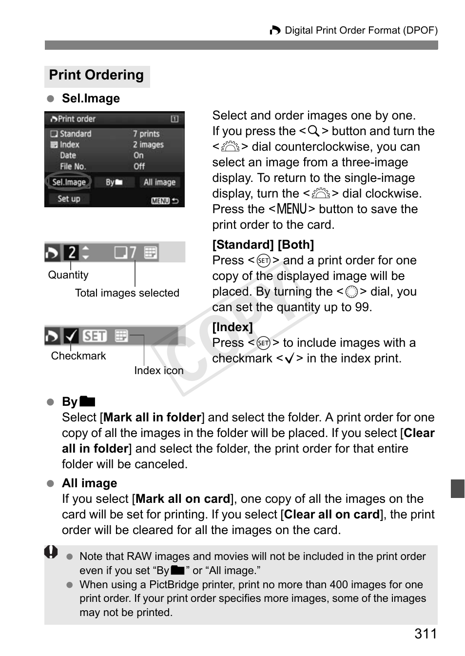 Cop y | Canon 1D X User Manual | Page 311 / 420