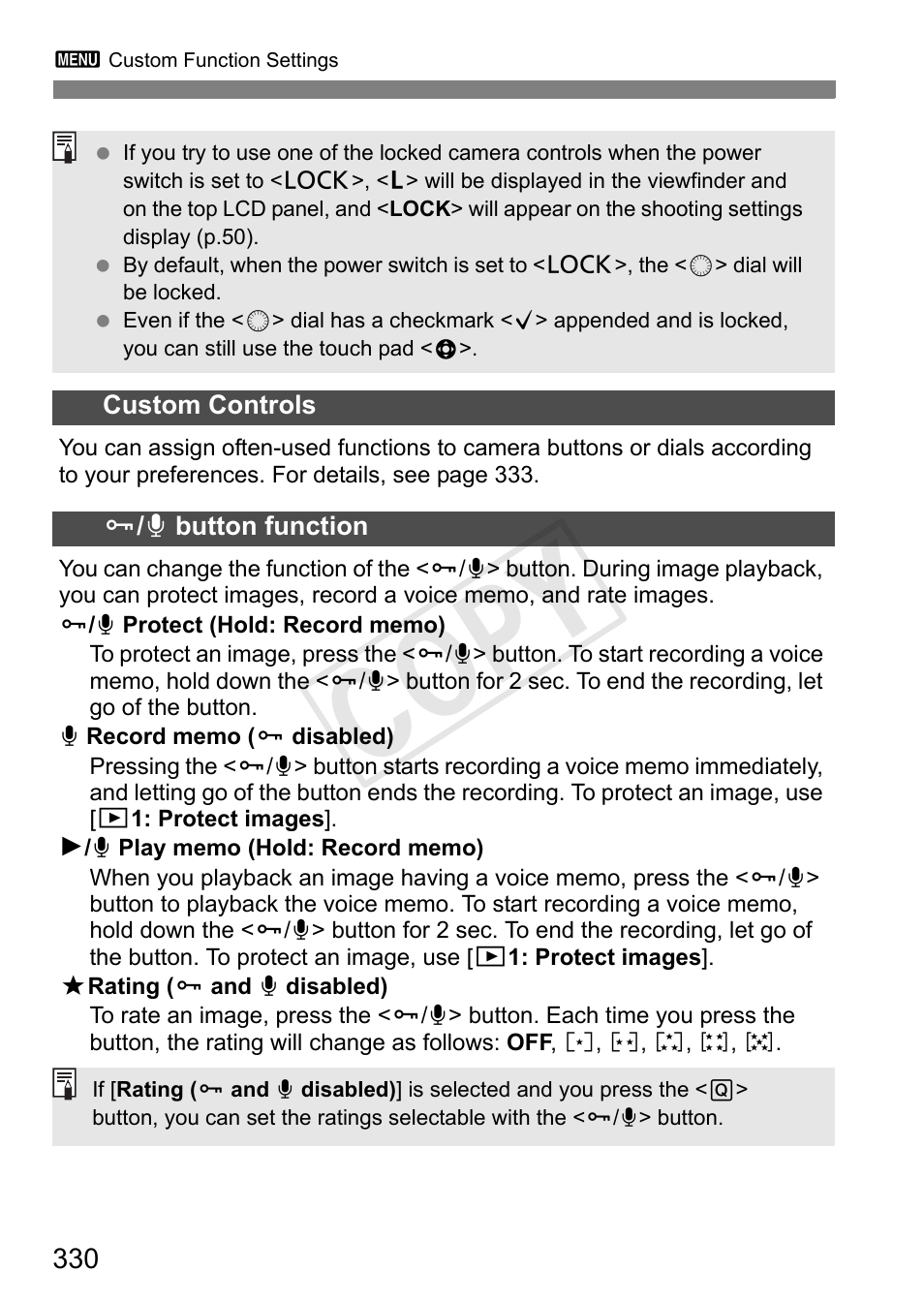 Cop y | Canon 1D X User Manual | Page 330 / 420