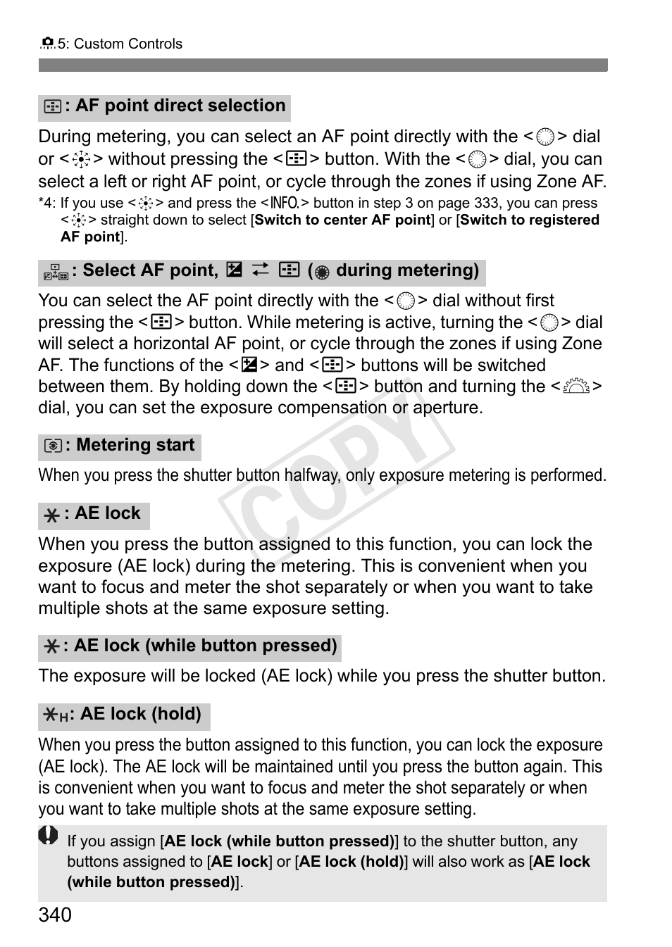 Cop y | Canon 1D X User Manual | Page 340 / 420