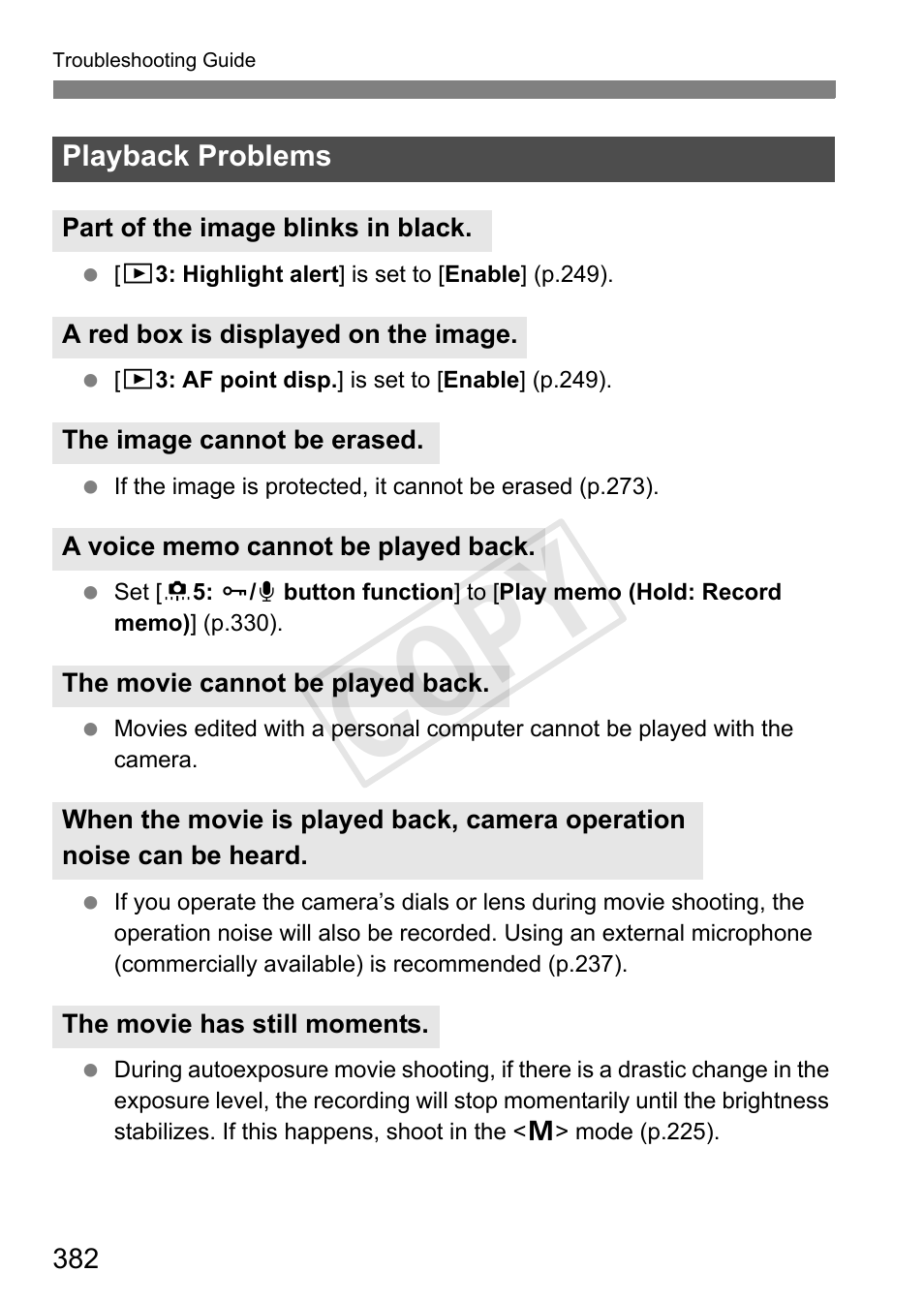 Cop y | Canon 1D X User Manual | Page 382 / 420