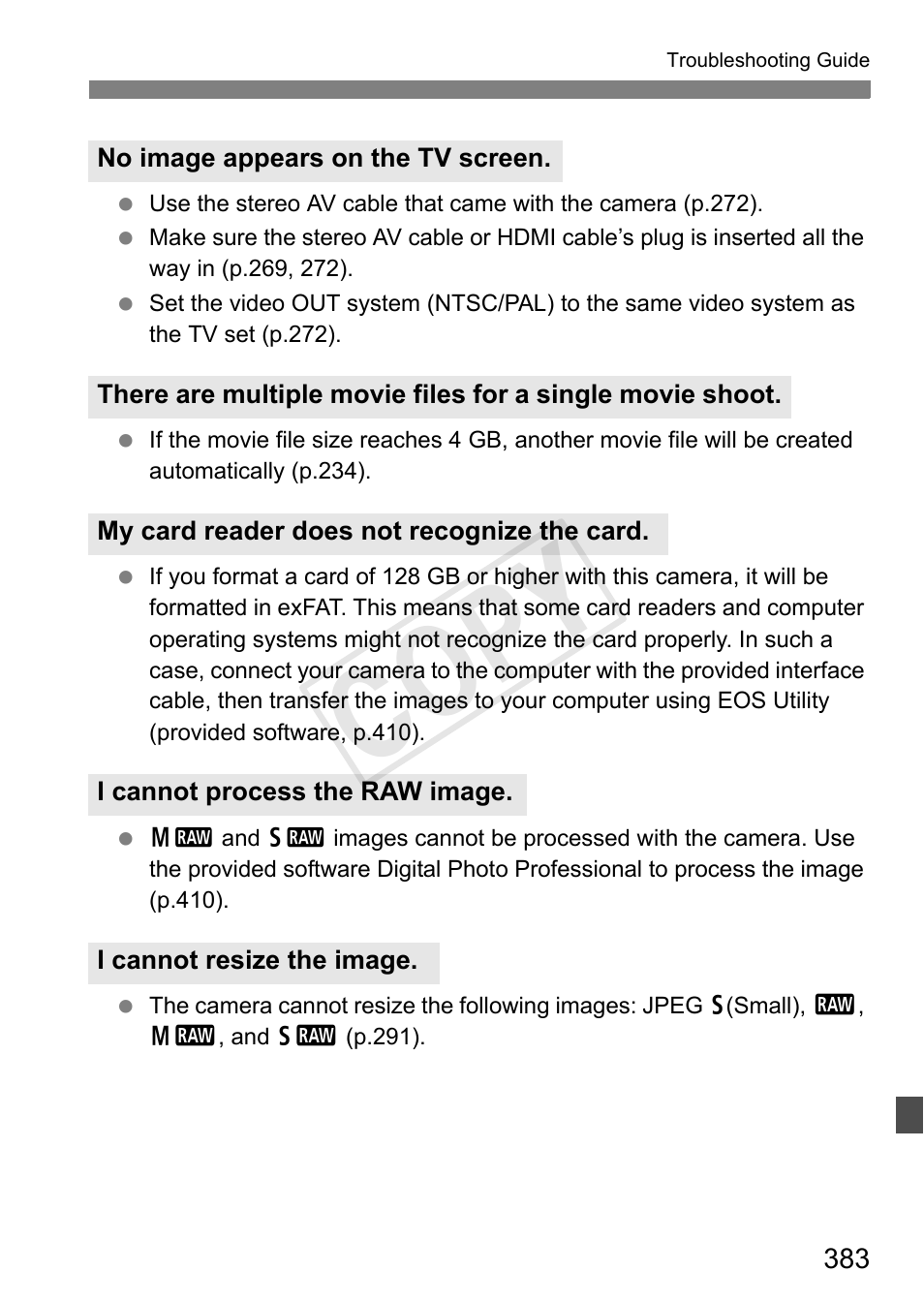 Cop y | Canon 1D X User Manual | Page 383 / 420