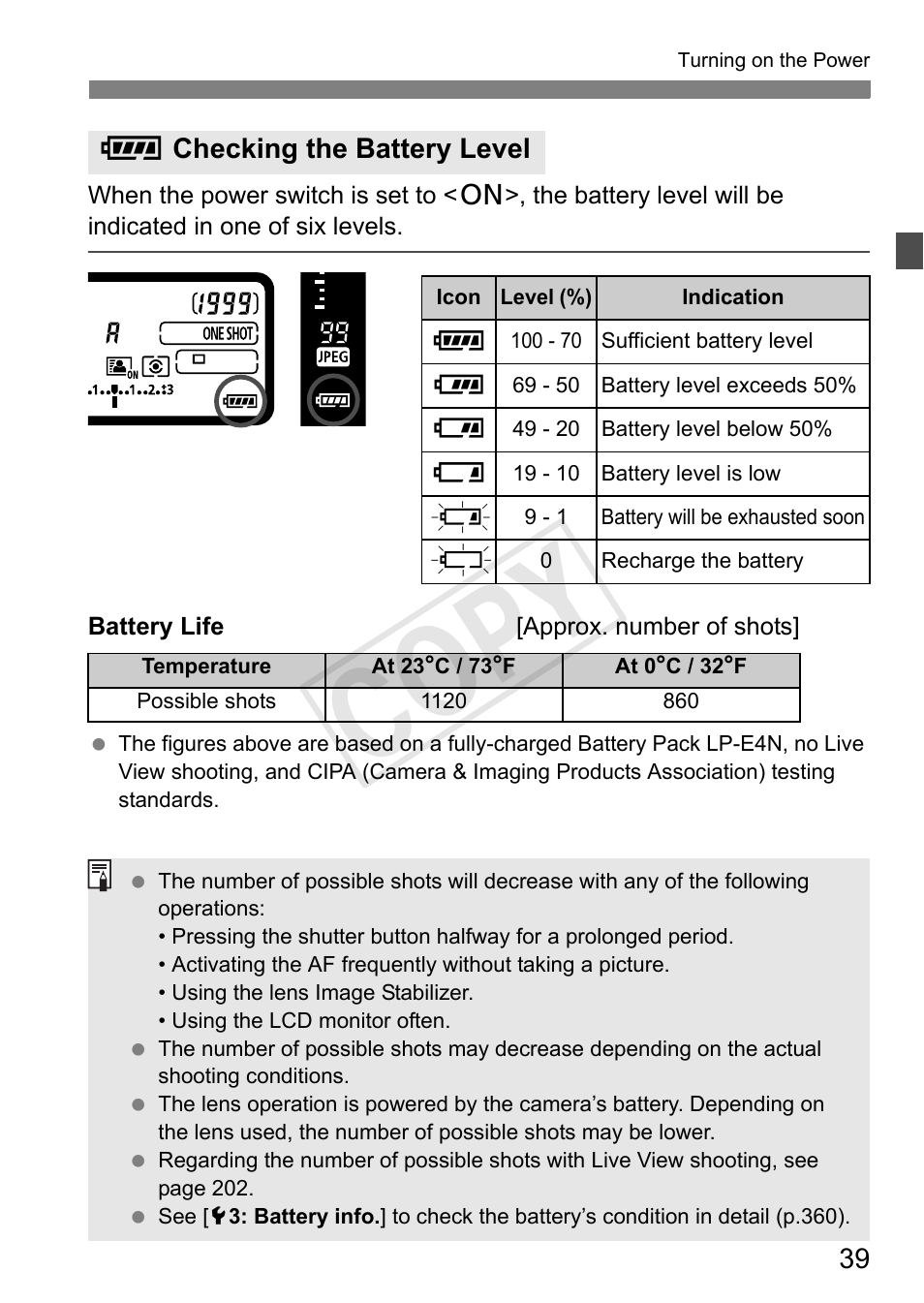 P.39, Cop y | Canon 1D X User Manual | Page 39 / 420