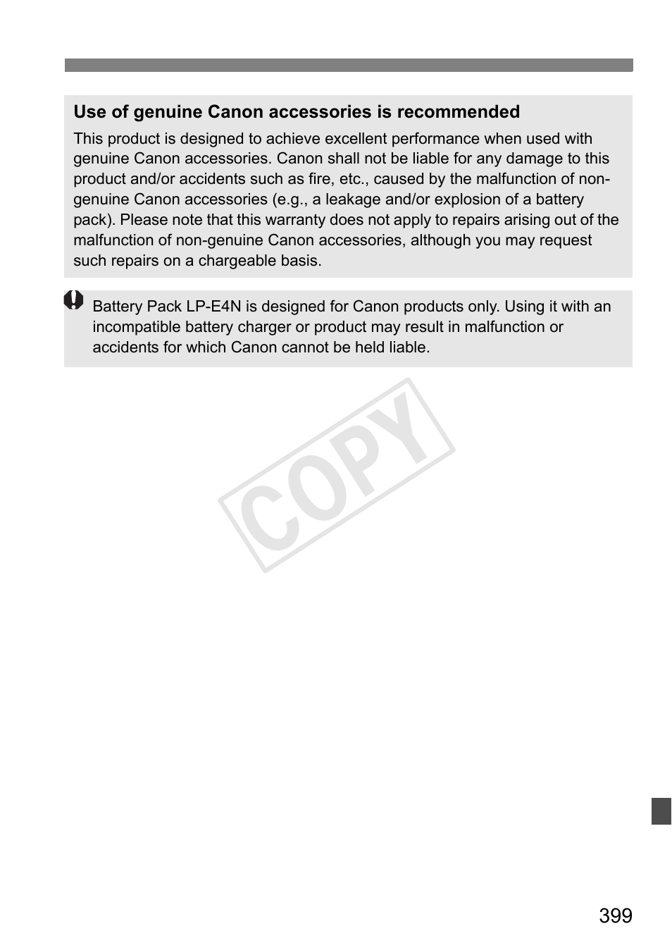 Cop y | Canon 1D X User Manual | Page 399 / 420