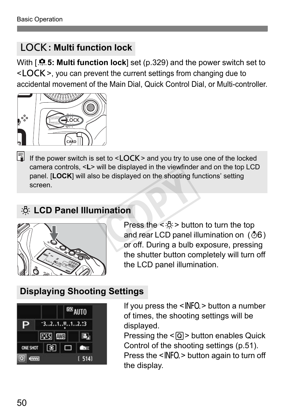 Cop y | Canon 1D X User Manual | Page 50 / 420