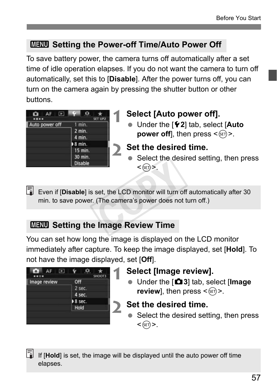 P.57, Cop y | Canon 1D X User Manual | Page 57 / 420
