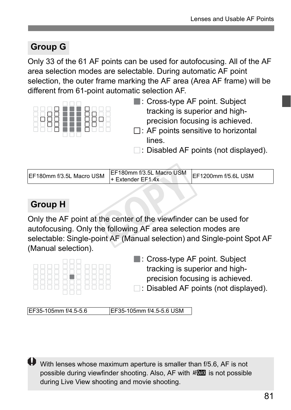 Cop y | Canon 1D X User Manual | Page 81 / 420
