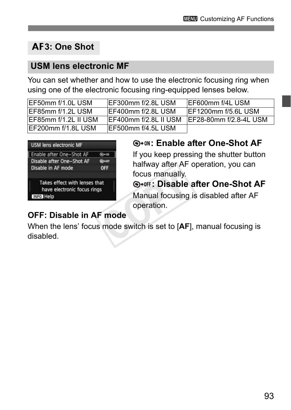 Cop y | Canon 1D X User Manual | Page 93 / 420