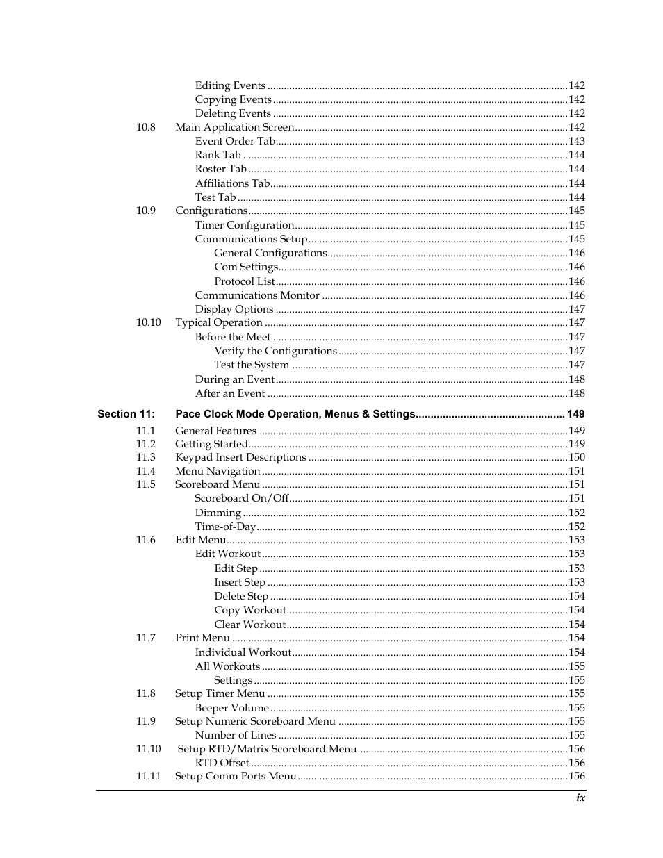 Daktronics OmniSport 2000 Timing Console User Manual | Page 13 / 316