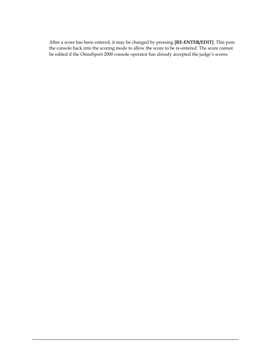 Score editing | Daktronics OmniSport 2000 Timing Console User Manual | Page 130 / 316