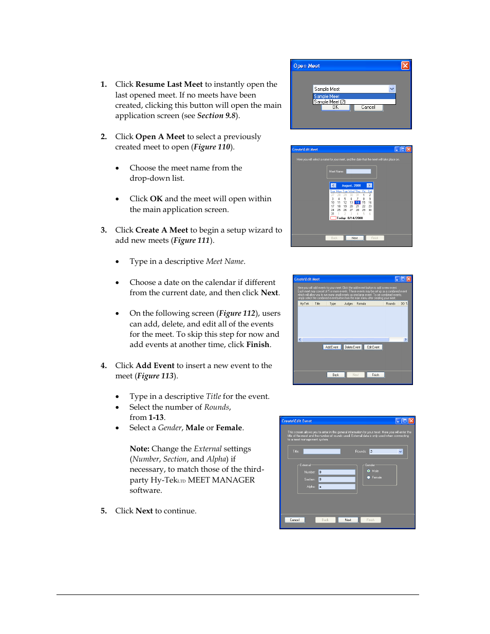 Splash screen tasks | Daktronics OmniSport 2000 Timing Console User Manual | Page 134 / 316