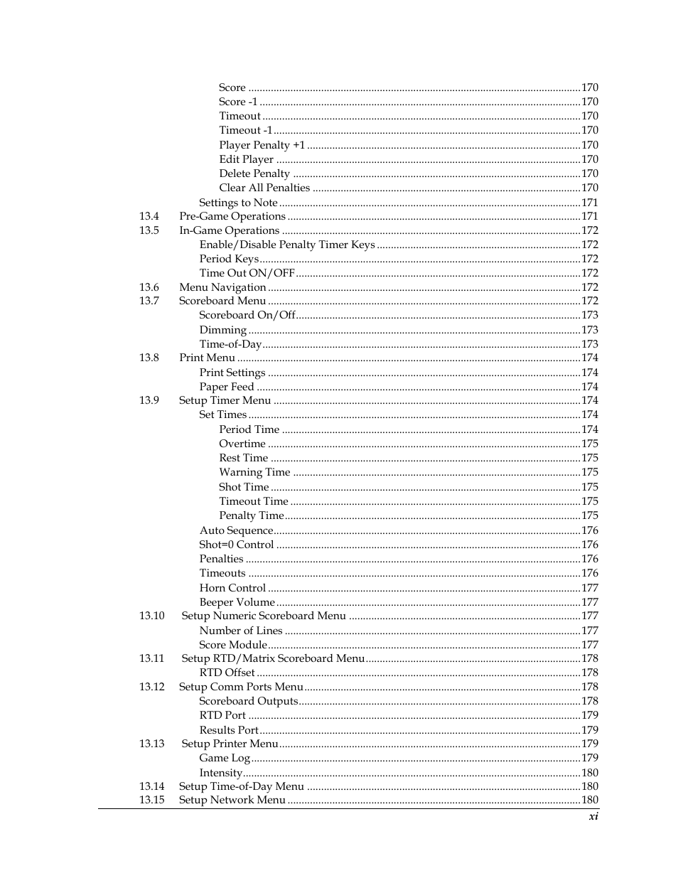 Daktronics OmniSport 2000 Timing Console User Manual | Page 15 / 316