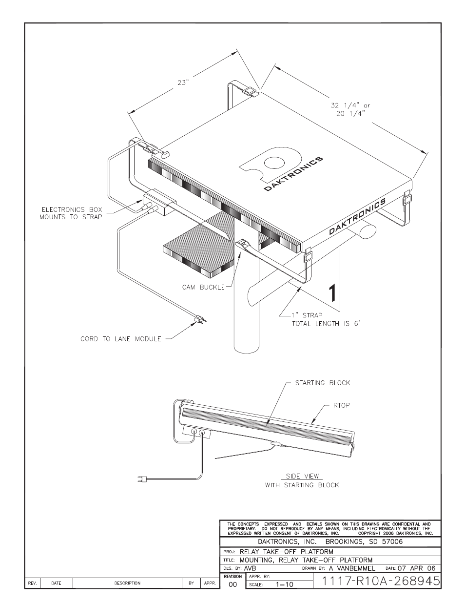 Daktronics OmniSport 2000 Timing Console User Manual | Page 243 / 316