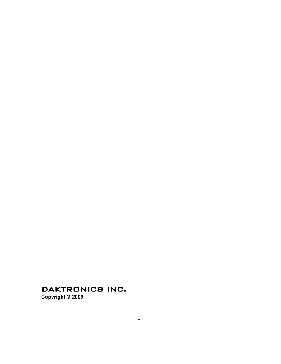 Rodeo interface, Daktronics inc, Quick guide | Daktronics Rodeo Interface with Daktronics Matrix Displays User Manual | Page 3 / 45