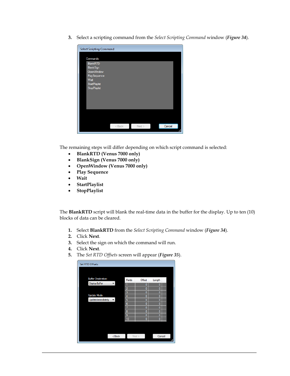Blankrtd (venus 7000 only) | Daktronics StatVision for Baseball User Manual | Page 31 / 47