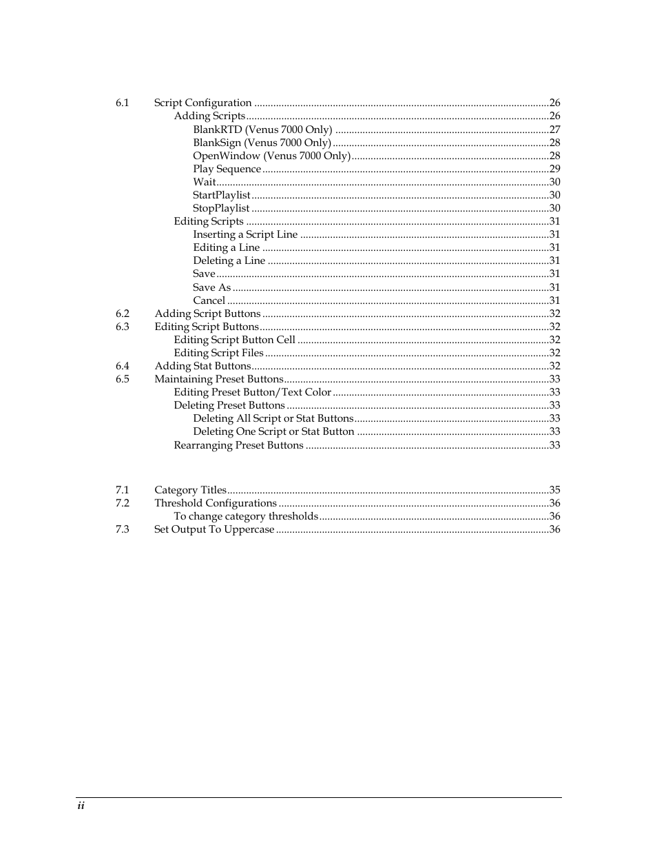 Daktronics StatVision for Baseball User Manual | Page 4 / 47