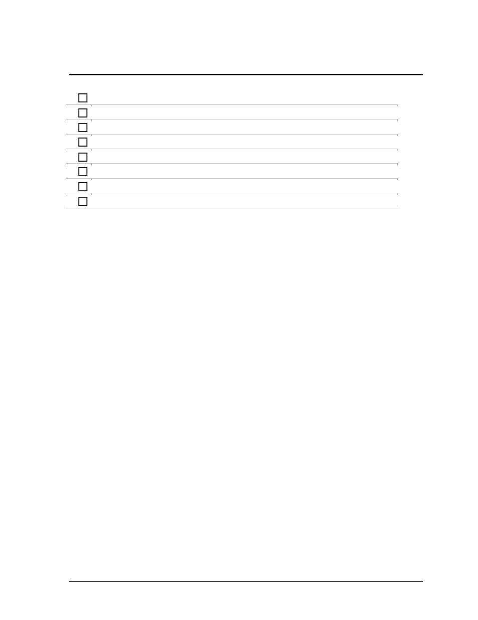 Appendix a: installation checklist | Daktronics StatVision for Baseball User Manual | Page 43 / 47