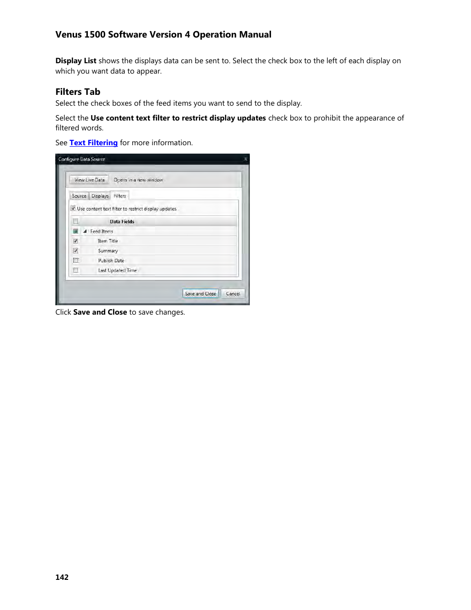 Daktronics Venus 1500 Version 4 User Manual | Page 152 / 254
