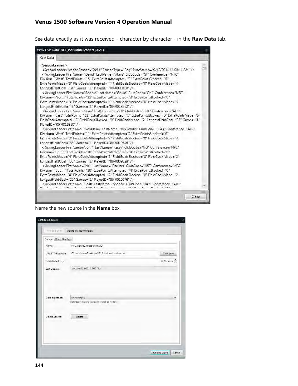 Daktronics Venus 1500 Version 4 User Manual | Page 154 / 254