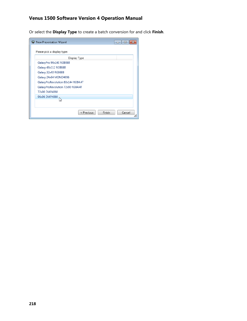 Daktronics Venus 1500 Version 4 User Manual | Page 228 / 254
