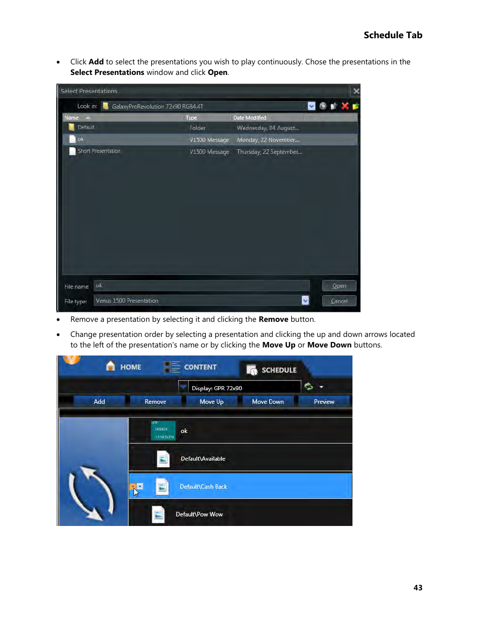 Daktronics Venus 1500 Version 4 User Manual | Page 53 / 254