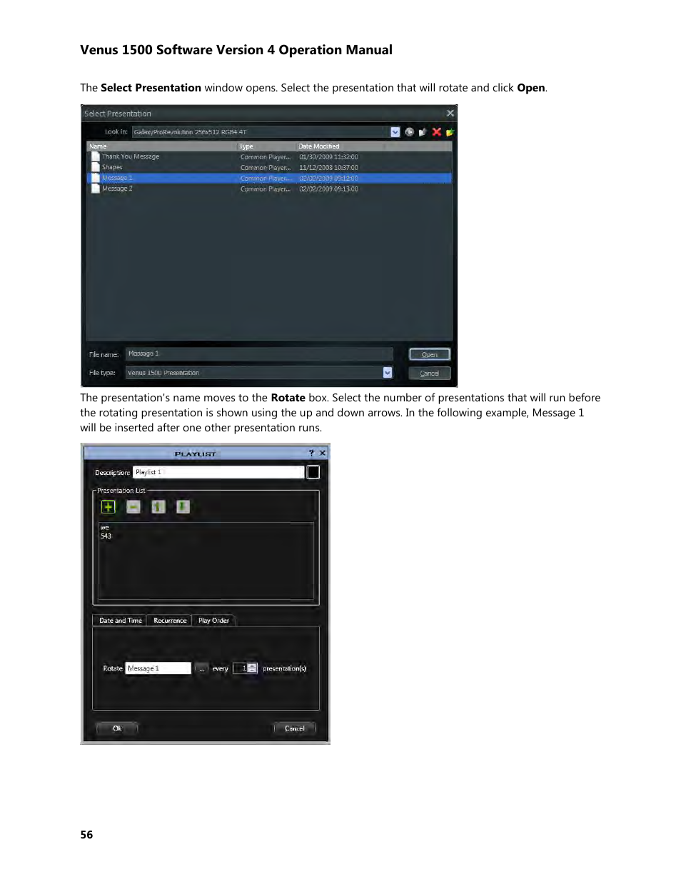 Daktronics Venus 1500 Version 4 User Manual | Page 66 / 254
