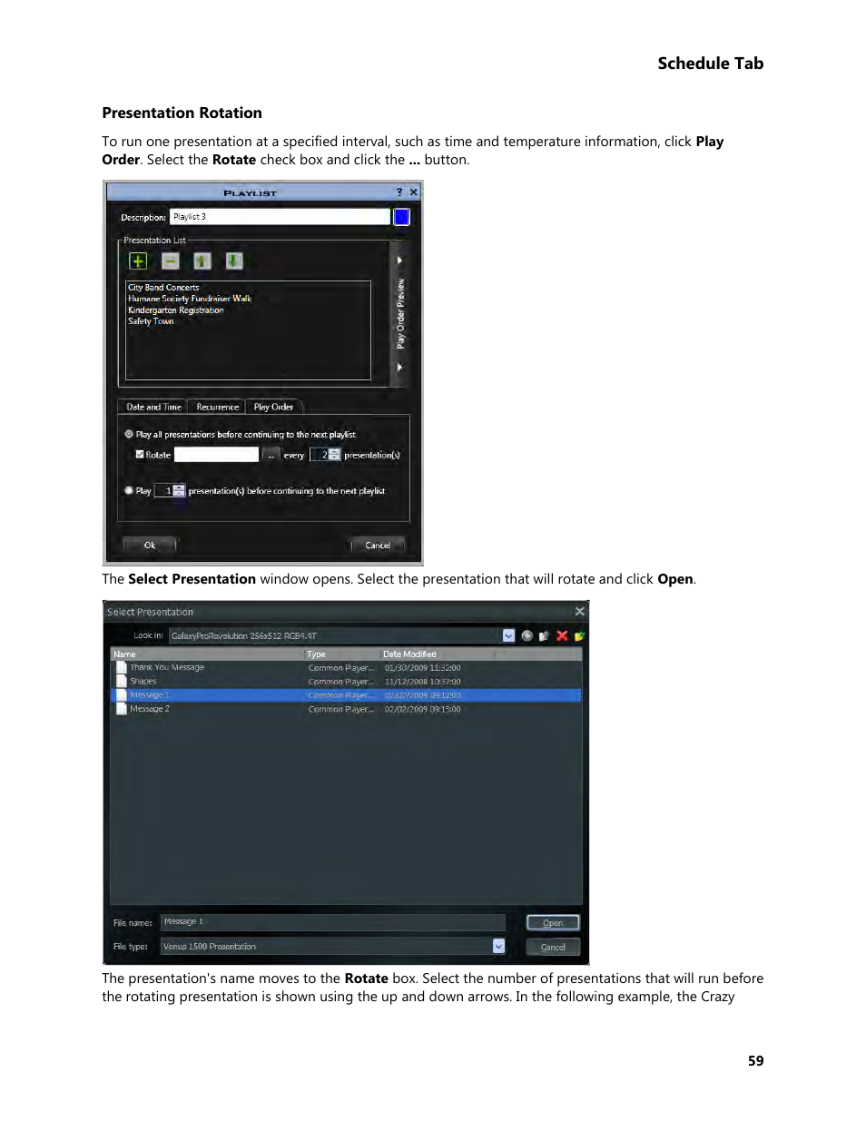 Daktronics Venus 1500 Version 4 User Manual | Page 69 / 254