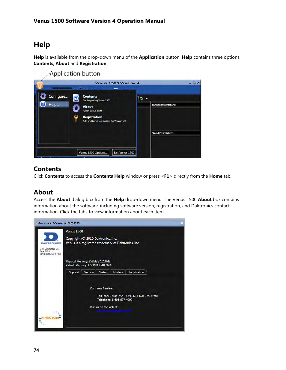 Daktronics Venus 1500 Version 4 User Manual | Page 84 / 254