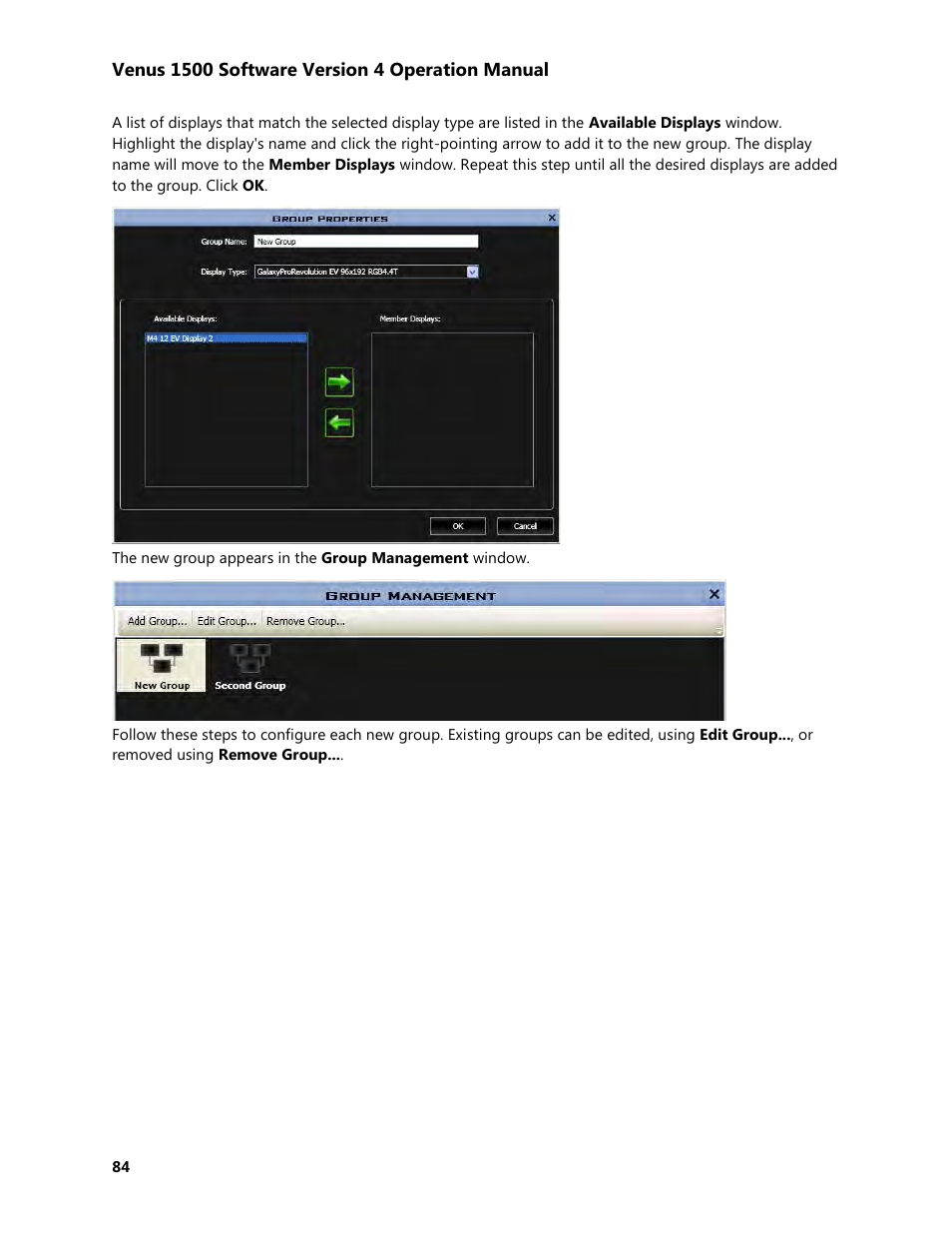 Daktronics Venus 1500 Version 4 User Manual | Page 94 / 254