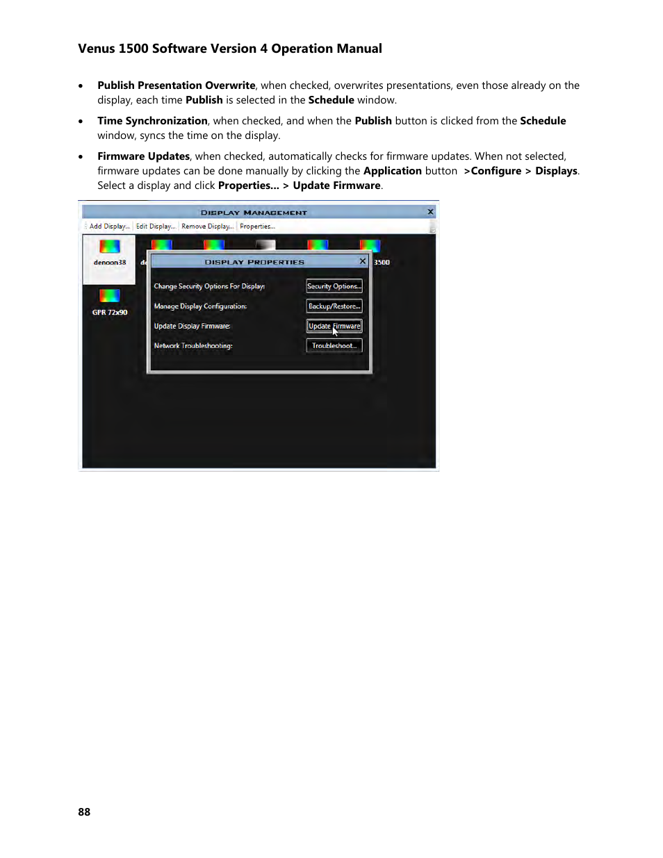 Daktronics Venus 1500 Version 4 User Manual | Page 98 / 254