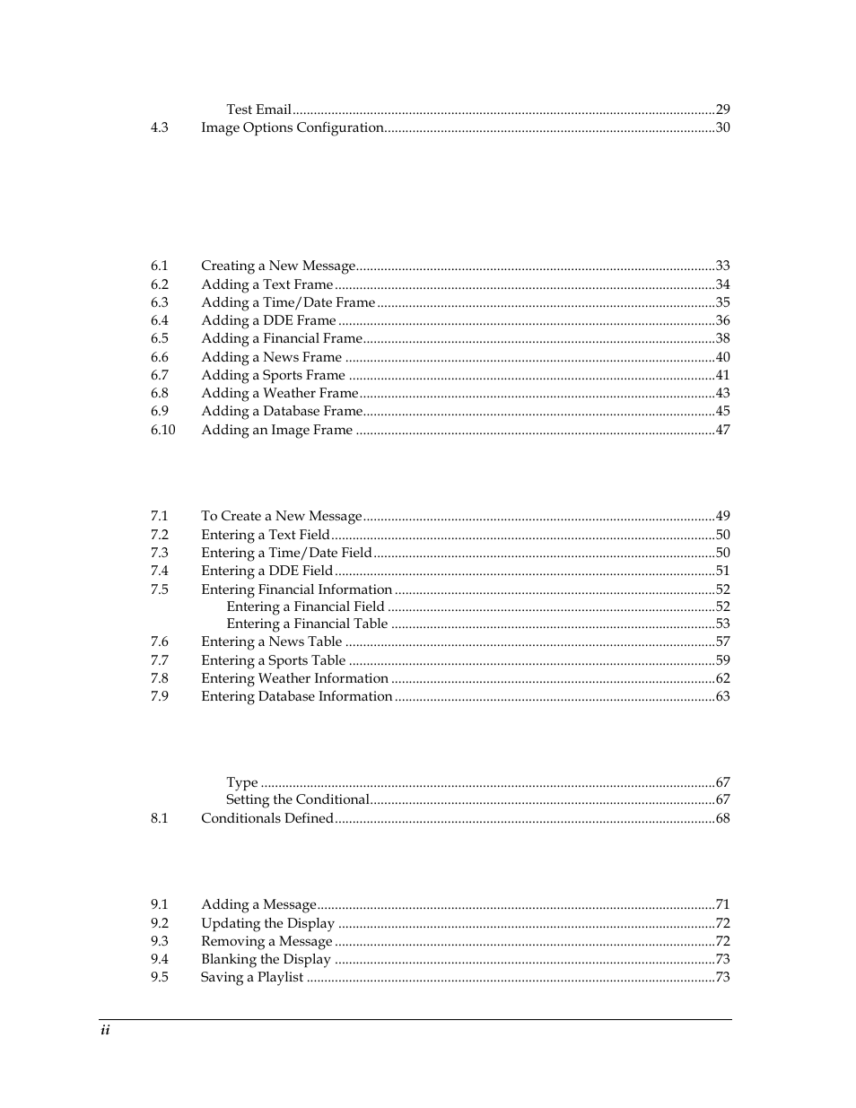 Daktronics Venus DataStreamer User Manual | Page 4 / 81